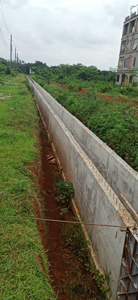 Surface drain (secondary run), 1,800 m