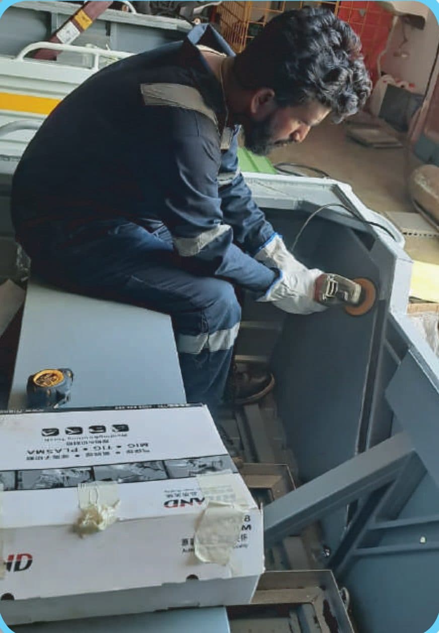 Onboard equipment installation